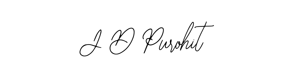 Make a beautiful signature design for name J D Purohit. With this signature (Bearetta-2O07w) style, you can create a handwritten signature for free. J D Purohit signature style 12 images and pictures png