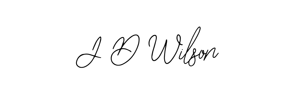 Design your own signature with our free online signature maker. With this signature software, you can create a handwritten (Bearetta-2O07w) signature for name J D Wilson. J D Wilson signature style 12 images and pictures png