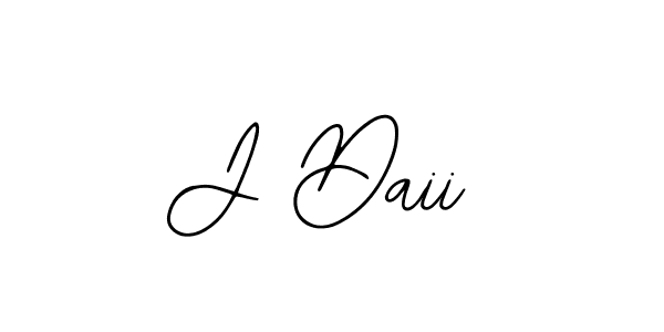 How to make J Daii signature? Bearetta-2O07w is a professional autograph style. Create handwritten signature for J Daii name. J Daii signature style 12 images and pictures png