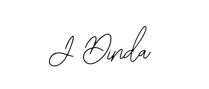 Create a beautiful signature design for name J Dinda. With this signature (Bearetta-2O07w) fonts, you can make a handwritten signature for free. J Dinda signature style 12 images and pictures png