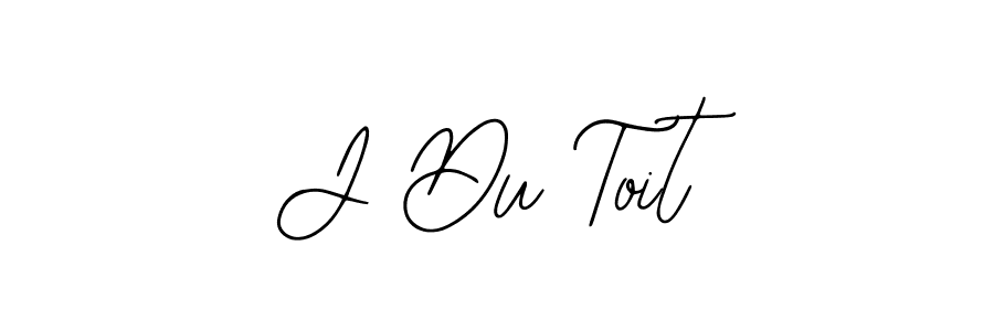 Design your own signature with our free online signature maker. With this signature software, you can create a handwritten (Bearetta-2O07w) signature for name J Du Toit. J Du Toit signature style 12 images and pictures png