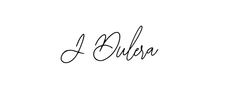 Use a signature maker to create a handwritten signature online. With this signature software, you can design (Bearetta-2O07w) your own signature for name J Dulera. J Dulera signature style 12 images and pictures png