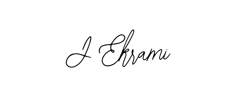 Also You can easily find your signature by using the search form. We will create J Ekrami name handwritten signature images for you free of cost using Bearetta-2O07w sign style. J Ekrami signature style 12 images and pictures png