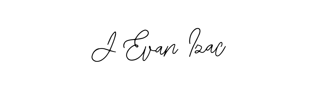 Best and Professional Signature Style for J Evan Izac. Bearetta-2O07w Best Signature Style Collection. J Evan Izac signature style 12 images and pictures png