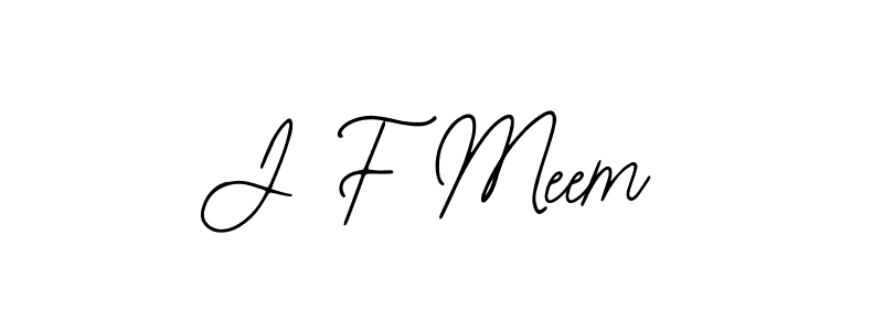 Best and Professional Signature Style for J F Meem. Bearetta-2O07w Best Signature Style Collection. J F Meem signature style 12 images and pictures png