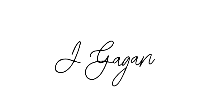 You should practise on your own different ways (Bearetta-2O07w) to write your name (J Gagan) in signature. don't let someone else do it for you. J Gagan signature style 12 images and pictures png