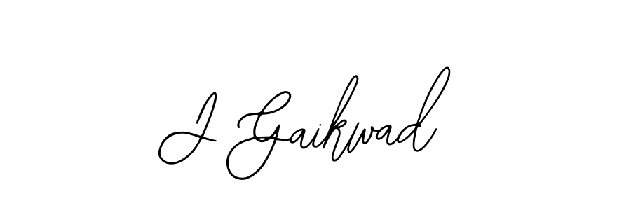 J Gaikwad stylish signature style. Best Handwritten Sign (Bearetta-2O07w) for my name. Handwritten Signature Collection Ideas for my name J Gaikwad. J Gaikwad signature style 12 images and pictures png