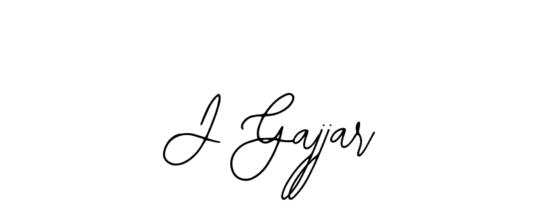 if you are searching for the best signature style for your name J Gajjar. so please give up your signature search. here we have designed multiple signature styles  using Bearetta-2O07w. J Gajjar signature style 12 images and pictures png