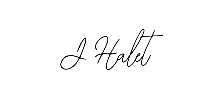 How to make J Halet signature? Bearetta-2O07w is a professional autograph style. Create handwritten signature for J Halet name. J Halet signature style 12 images and pictures png