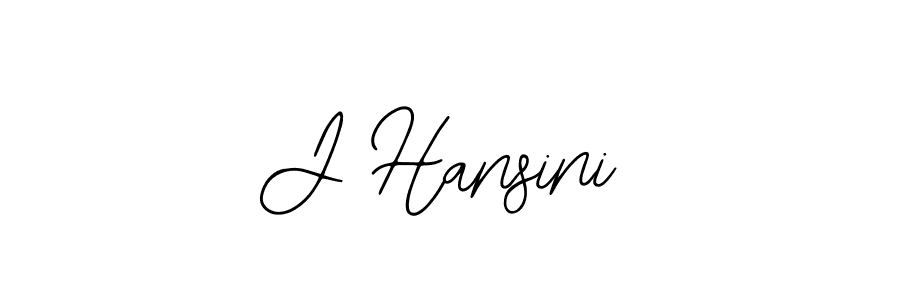 Create a beautiful signature design for name J Hansini. With this signature (Bearetta-2O07w) fonts, you can make a handwritten signature for free. J Hansini signature style 12 images and pictures png