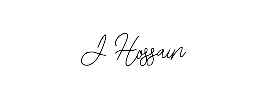 Make a beautiful signature design for name J Hossain. Use this online signature maker to create a handwritten signature for free. J Hossain signature style 12 images and pictures png