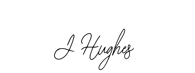 How to make J Hughes name signature. Use Bearetta-2O07w style for creating short signs online. This is the latest handwritten sign. J Hughes signature style 12 images and pictures png