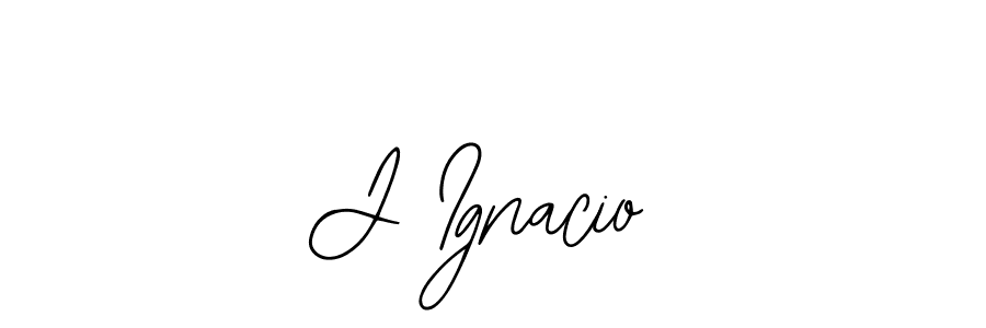 Create a beautiful signature design for name J Ignacio. With this signature (Bearetta-2O07w) fonts, you can make a handwritten signature for free. J Ignacio signature style 12 images and pictures png