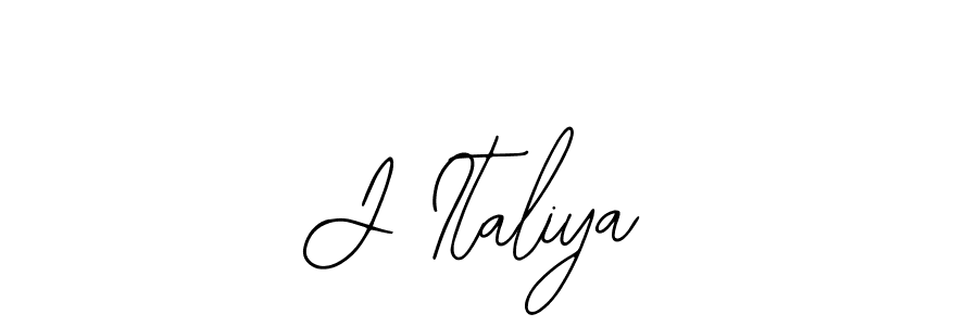 It looks lik you need a new signature style for name J Italiya. Design unique handwritten (Bearetta-2O07w) signature with our free signature maker in just a few clicks. J Italiya signature style 12 images and pictures png