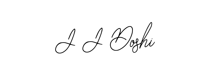 Make a beautiful signature design for name J J Doshi. With this signature (Bearetta-2O07w) style, you can create a handwritten signature for free. J J Doshi signature style 12 images and pictures png