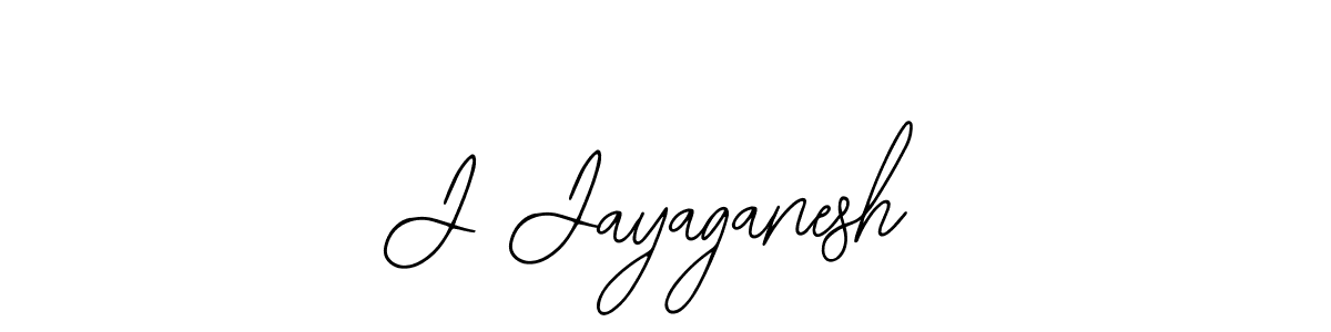 Create a beautiful signature design for name J Jayaganesh. With this signature (Bearetta-2O07w) fonts, you can make a handwritten signature for free. J Jayaganesh signature style 12 images and pictures png