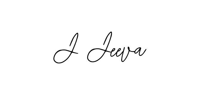 Create a beautiful signature design for name J Jeeva. With this signature (Bearetta-2O07w) fonts, you can make a handwritten signature for free. J Jeeva signature style 12 images and pictures png