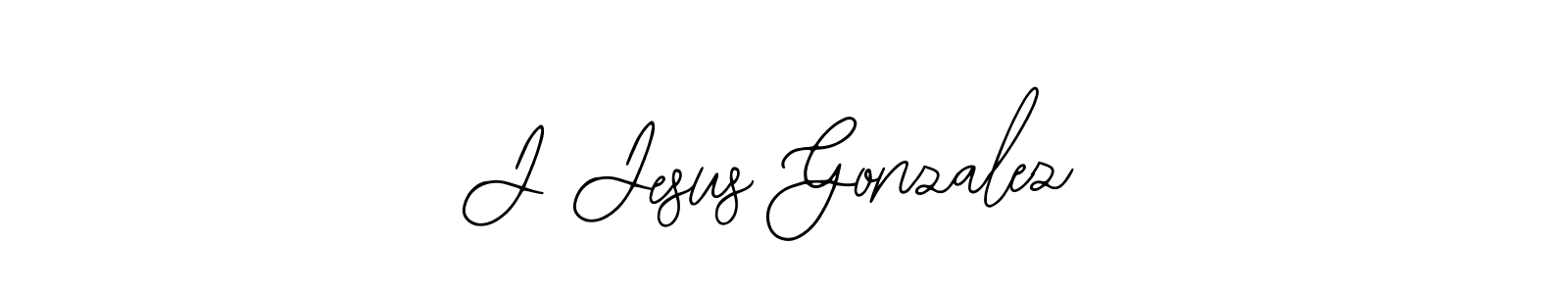 How to make J Jesus Gonzalez signature? Bearetta-2O07w is a professional autograph style. Create handwritten signature for J Jesus Gonzalez name. J Jesus Gonzalez signature style 12 images and pictures png