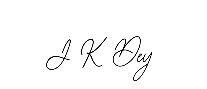 How to make J K Dey name signature. Use Bearetta-2O07w style for creating short signs online. This is the latest handwritten sign. J K Dey signature style 12 images and pictures png