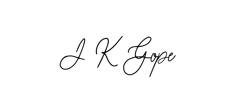 J K Gope stylish signature style. Best Handwritten Sign (Bearetta-2O07w) for my name. Handwritten Signature Collection Ideas for my name J K Gope. J K Gope signature style 12 images and pictures png