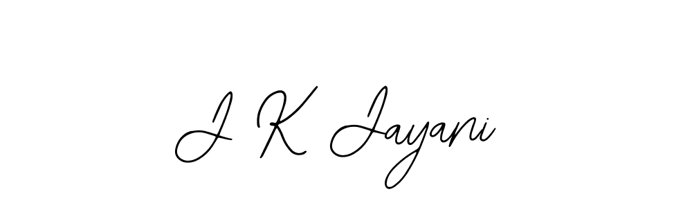 Create a beautiful signature design for name J K Jayani. With this signature (Bearetta-2O07w) fonts, you can make a handwritten signature for free. J K Jayani signature style 12 images and pictures png