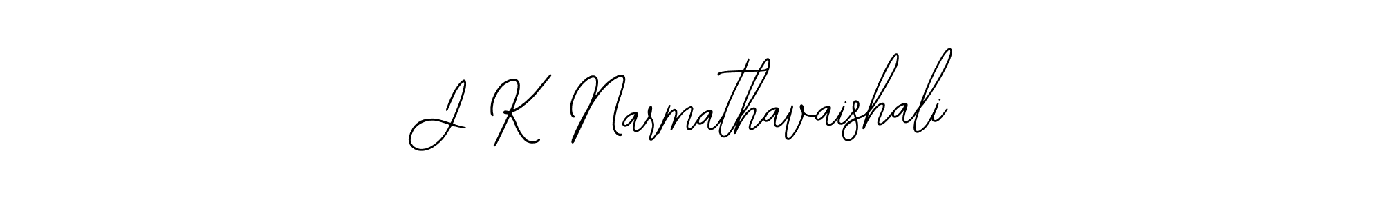 Bearetta-2O07w is a professional signature style that is perfect for those who want to add a touch of class to their signature. It is also a great choice for those who want to make their signature more unique. Get J K Narmathavaishali name to fancy signature for free. J K Narmathavaishali signature style 12 images and pictures png