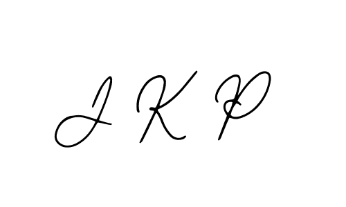 Design your own signature with our free online signature maker. With this signature software, you can create a handwritten (Bearetta-2O07w) signature for name J K P. J K P signature style 12 images and pictures png