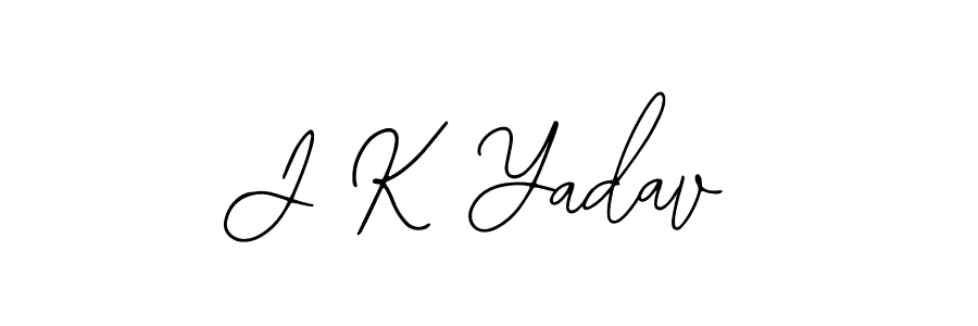 How to Draw J K Yadav signature style? Bearetta-2O07w is a latest design signature styles for name J K Yadav. J K Yadav signature style 12 images and pictures png