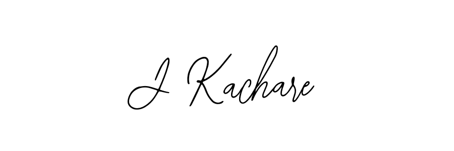 if you are searching for the best signature style for your name J Kachare. so please give up your signature search. here we have designed multiple signature styles  using Bearetta-2O07w. J Kachare signature style 12 images and pictures png