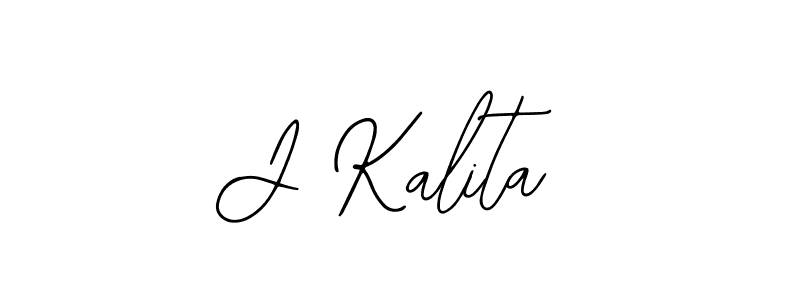 You should practise on your own different ways (Bearetta-2O07w) to write your name (J Kalita) in signature. don't let someone else do it for you. J Kalita signature style 12 images and pictures png