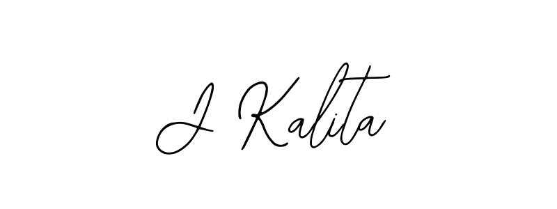 You should practise on your own different ways (Bearetta-2O07w) to write your name (J Kalita) in signature. don't let someone else do it for you. J Kalita signature style 12 images and pictures png