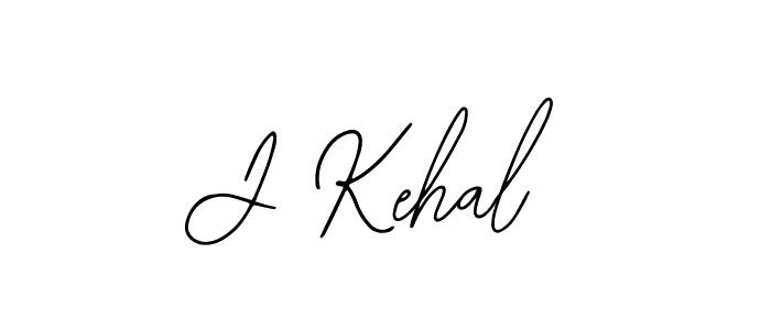 Create a beautiful signature design for name J Kehal. With this signature (Bearetta-2O07w) fonts, you can make a handwritten signature for free. J Kehal signature style 12 images and pictures png