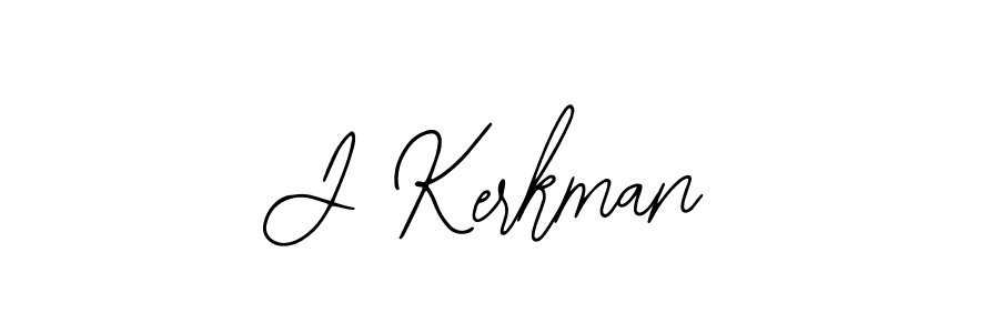 The best way (Bearetta-2O07w) to make a short signature is to pick only two or three words in your name. The name J Kerkman include a total of six letters. For converting this name. J Kerkman signature style 12 images and pictures png