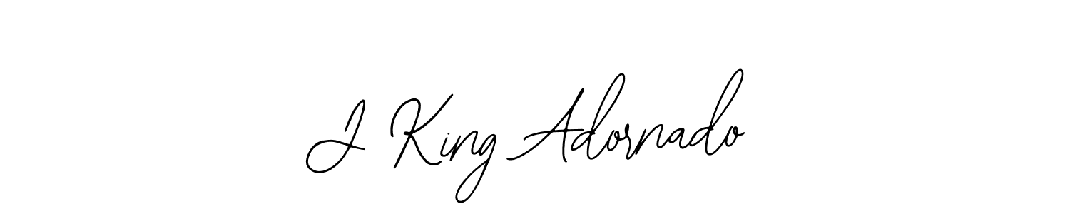 Similarly Bearetta-2O07w is the best handwritten signature design. Signature creator online .You can use it as an online autograph creator for name J King Adornado. J King Adornado signature style 12 images and pictures png