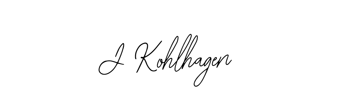 The best way (Bearetta-2O07w) to make a short signature is to pick only two or three words in your name. The name J Kohlhagen include a total of six letters. For converting this name. J Kohlhagen signature style 12 images and pictures png
