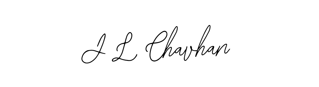 Use a signature maker to create a handwritten signature online. With this signature software, you can design (Bearetta-2O07w) your own signature for name J L Chavhan. J L Chavhan signature style 12 images and pictures png