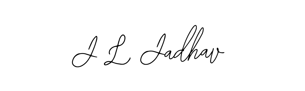 Similarly Bearetta-2O07w is the best handwritten signature design. Signature creator online .You can use it as an online autograph creator for name J L Jadhav. J L Jadhav signature style 12 images and pictures png