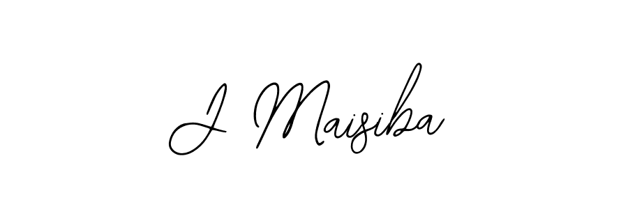 Use a signature maker to create a handwritten signature online. With this signature software, you can design (Bearetta-2O07w) your own signature for name J Maisiba. J Maisiba signature style 12 images and pictures png
