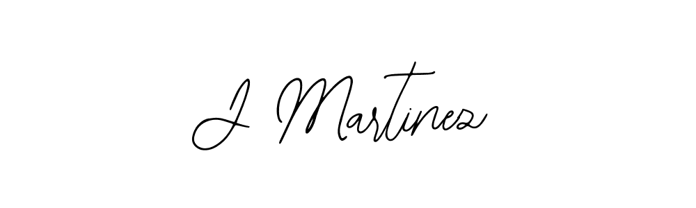 Design your own signature with our free online signature maker. With this signature software, you can create a handwritten (Bearetta-2O07w) signature for name J Martinez. J Martinez signature style 12 images and pictures png
