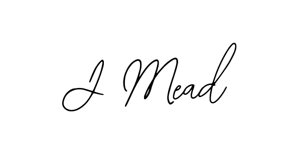 Make a beautiful signature design for name J Mead. With this signature (Bearetta-2O07w) style, you can create a handwritten signature for free. J Mead signature style 12 images and pictures png