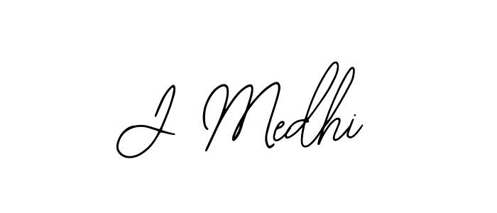Make a beautiful signature design for name J Medhi. With this signature (Bearetta-2O07w) style, you can create a handwritten signature for free. J Medhi signature style 12 images and pictures png