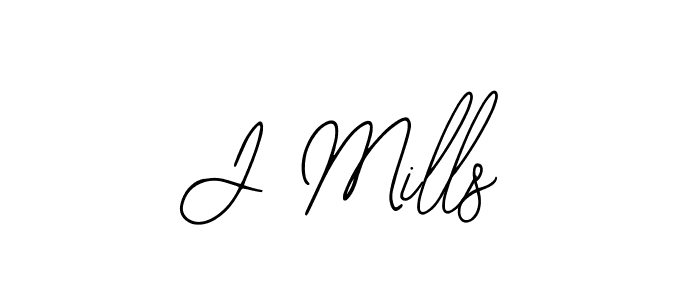 How to make J Mills signature? Bearetta-2O07w is a professional autograph style. Create handwritten signature for J Mills name. J Mills signature style 12 images and pictures png