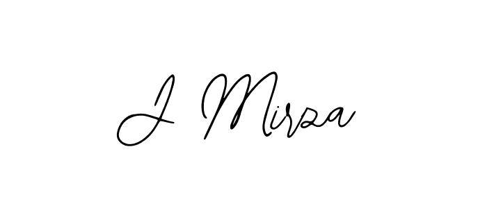 The best way (Bearetta-2O07w) to make a short signature is to pick only two or three words in your name. The name J Mirza include a total of six letters. For converting this name. J Mirza signature style 12 images and pictures png
