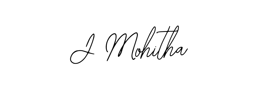 Best and Professional Signature Style for J Mohitha. Bearetta-2O07w Best Signature Style Collection. J Mohitha signature style 12 images and pictures png