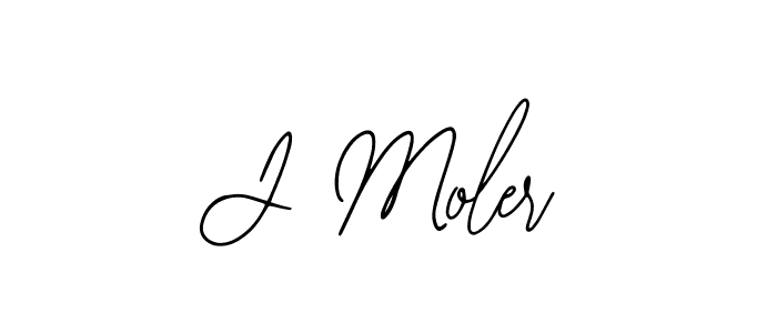 You should practise on your own different ways (Bearetta-2O07w) to write your name (J Moler) in signature. don't let someone else do it for you. J Moler signature style 12 images and pictures png