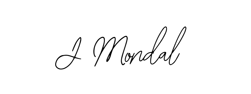 Create a beautiful signature design for name J Mondal. With this signature (Bearetta-2O07w) fonts, you can make a handwritten signature for free. J Mondal signature style 12 images and pictures png