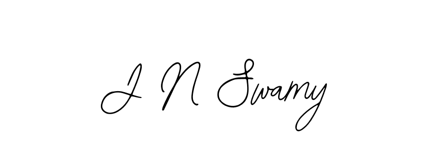 Use a signature maker to create a handwritten signature online. With this signature software, you can design (Bearetta-2O07w) your own signature for name J N Swamy. J N Swamy signature style 12 images and pictures png