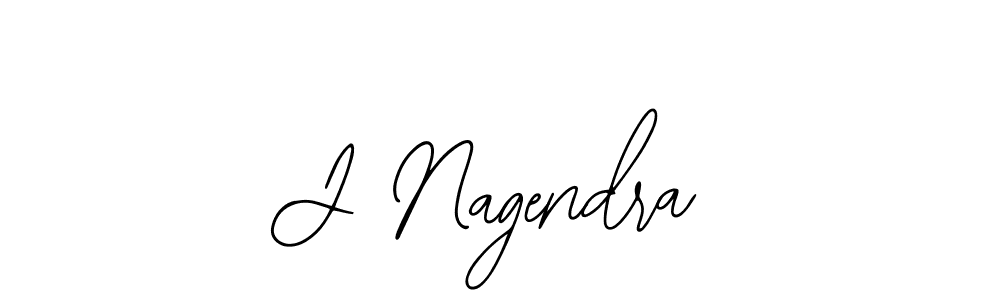 Use a signature maker to create a handwritten signature online. With this signature software, you can design (Bearetta-2O07w) your own signature for name J Nagendra. J Nagendra signature style 12 images and pictures png