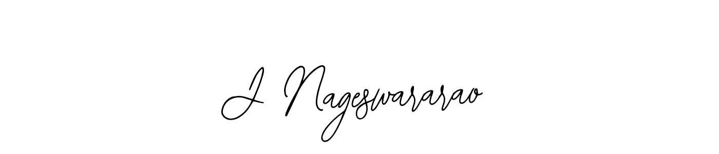 Design your own signature with our free online signature maker. With this signature software, you can create a handwritten (Bearetta-2O07w) signature for name J Nageswararao. J Nageswararao signature style 12 images and pictures png