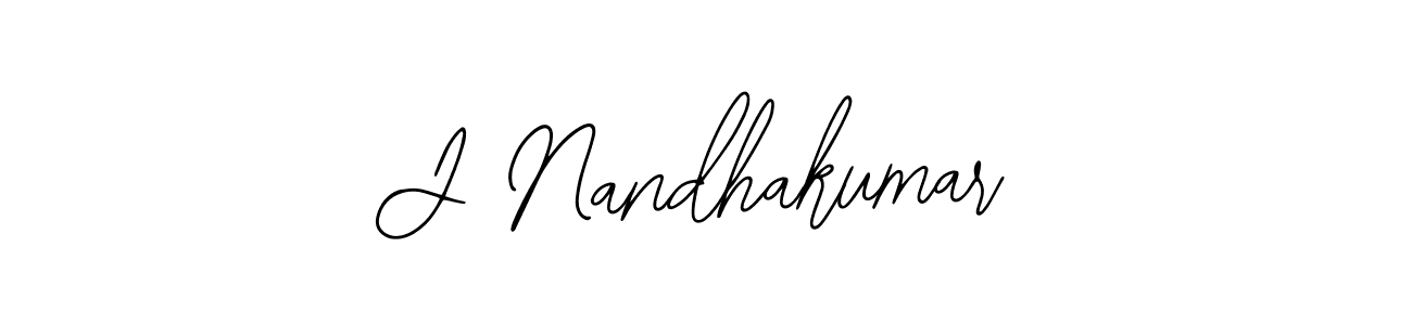 How to make J Nandhakumar signature? Bearetta-2O07w is a professional autograph style. Create handwritten signature for J Nandhakumar name. J Nandhakumar signature style 12 images and pictures png